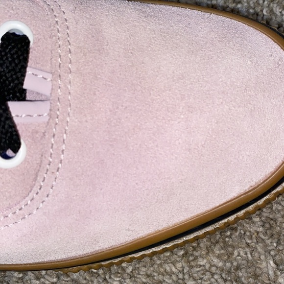 Vans Authentic Suede Gum Bottom Pink Sneakers - Picture 6 of 8